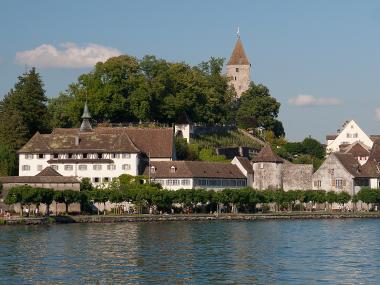 Aussicht auf das Kapuzinerkloster in Rapperswil