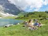 Familie am Oberblegisee